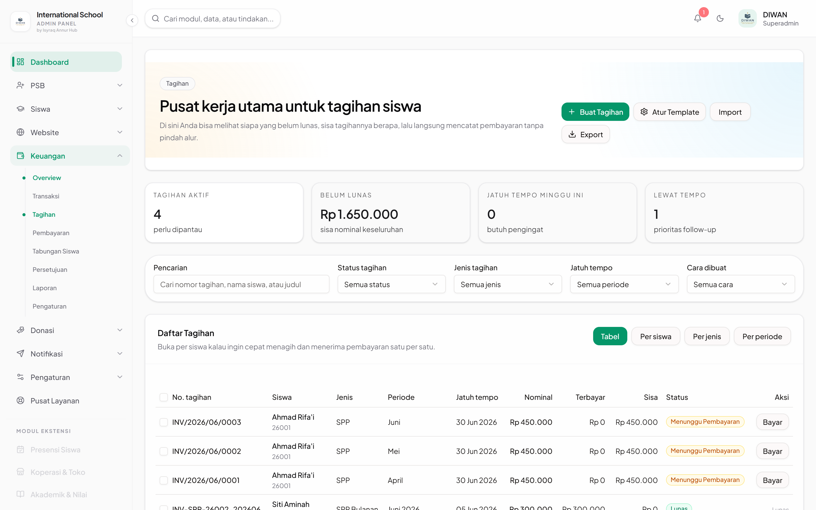 Tingkatkan kedisiplinan pembayaran secara elegan.